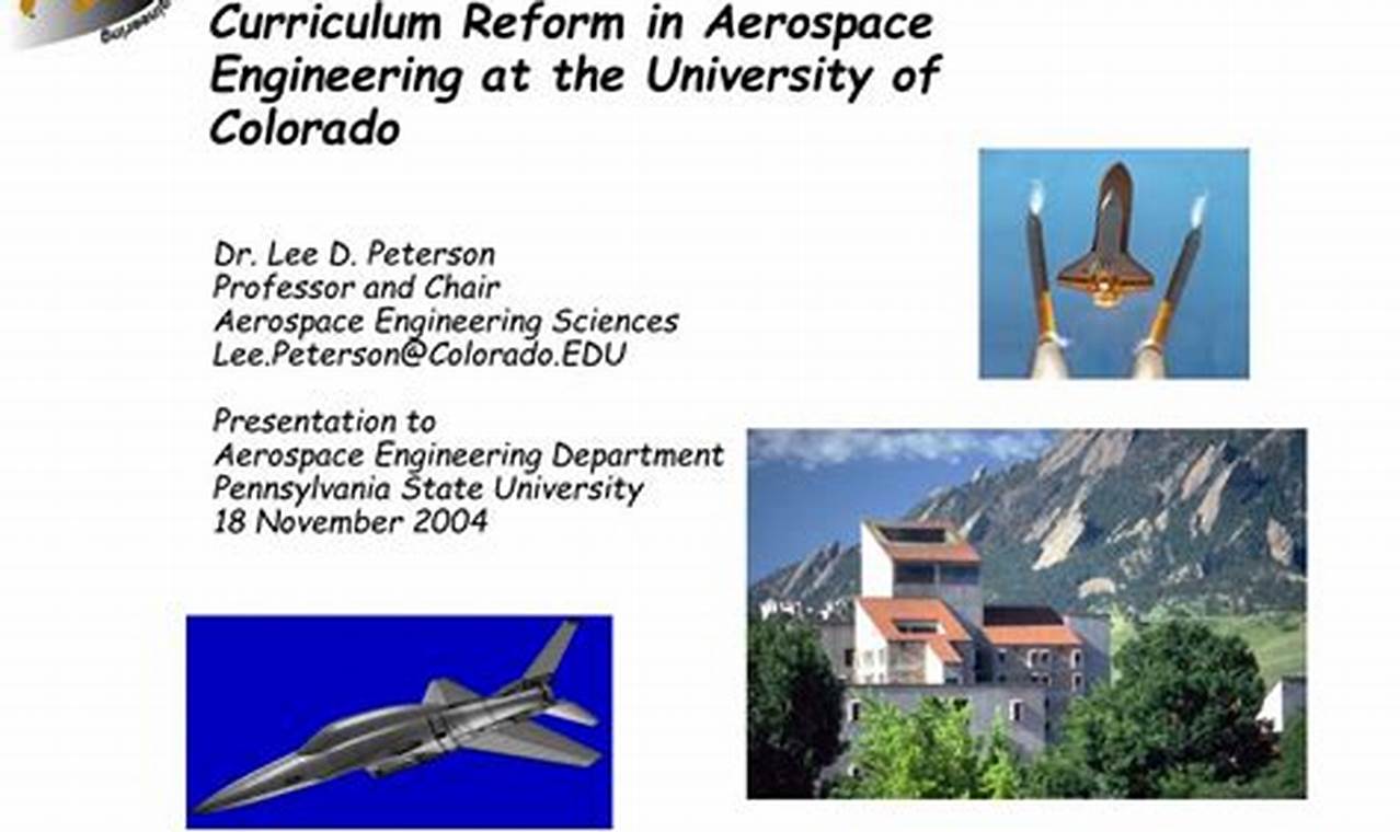 Your Flight Plan: Aerospace Engineering CU Boulder Curriculum Guide Innovating the Future of Flight with Reliable Aviation Solutions Your Flight Plan: Aerospace Engineering CU Boulder Curriculum Guide | Innovating the Future of Flight with Reliable Aviation Solutions