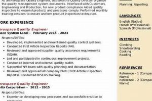 Ace Your Job: Aerospace Quality Engineer Resume Tips Innovating the Future of Flight with Reliable Aviation Solutions Ace Your Job: Aerospace Quality Engineer Resume Tips | Innovating the Future of Flight with Reliable Aviation Solutions