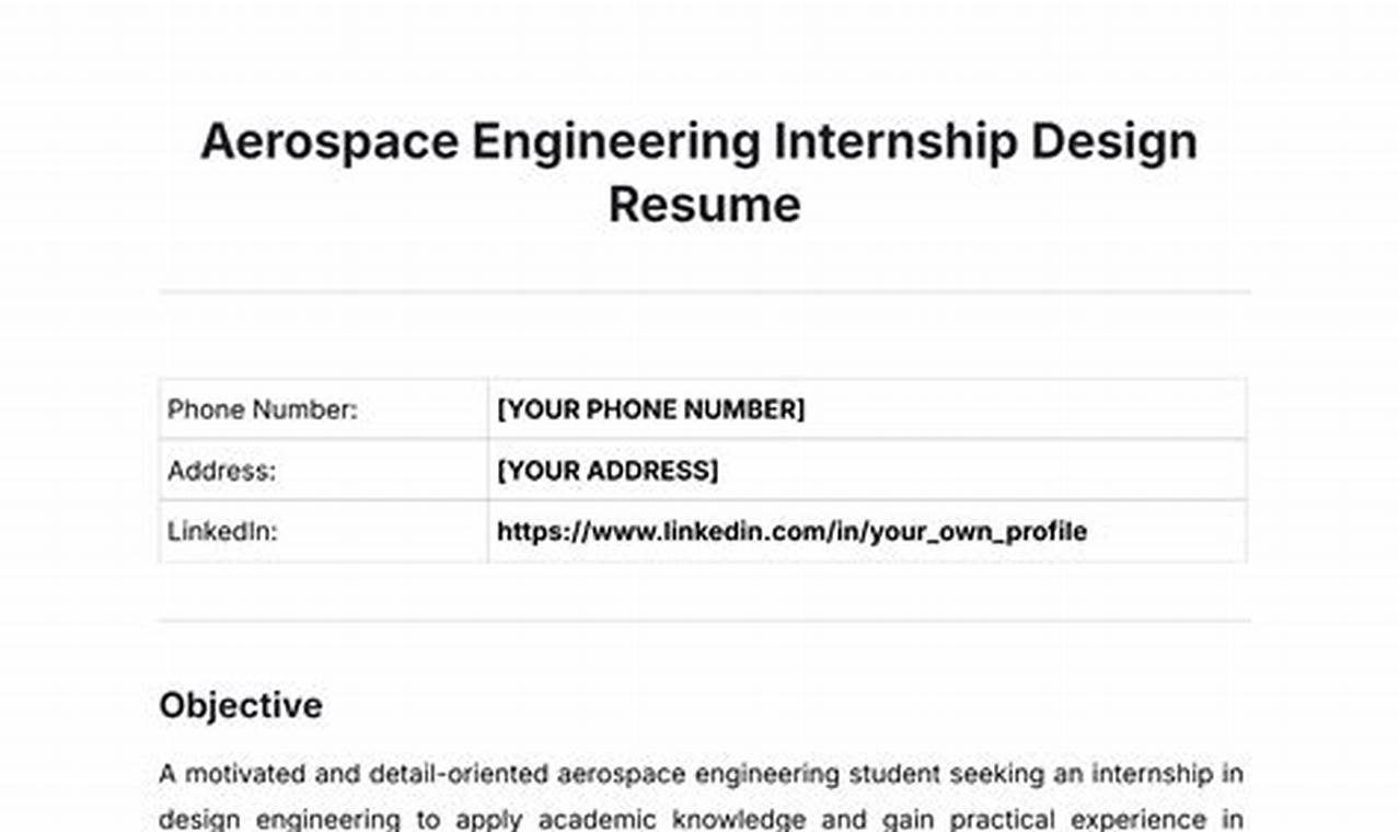 Launch Your Career: Aerospace Engineering Internship + Innovating the Future of Flight with Reliable Aviation Solutions Launch Your Career: Aerospace Engineering Internship + | Innovating the Future of Flight with Reliable Aviation Solutions