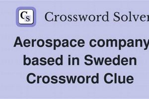 Decoding the One Time Aerospace Company Crossword Clue Answer | Innovating the Future of Flight with Reliable Aviation Solutions