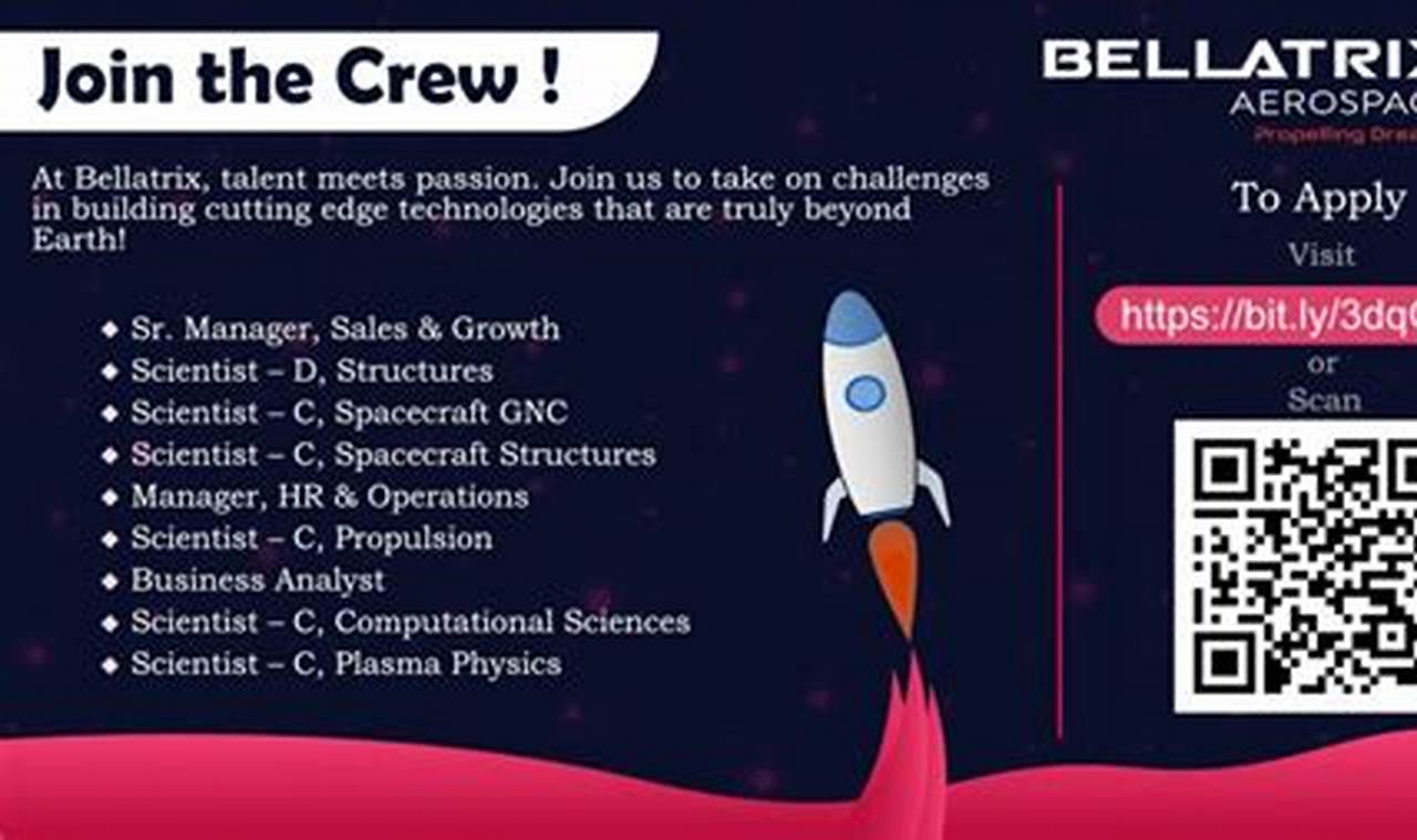 Launch Your Future: Bellatrix Aerospace Careers Await! Innovating the Future of Flight with Reliable Aviation Solutions Launch Your Future: Bellatrix Aerospace Careers Await! | Innovating the Future of Flight with Reliable Aviation Solutions