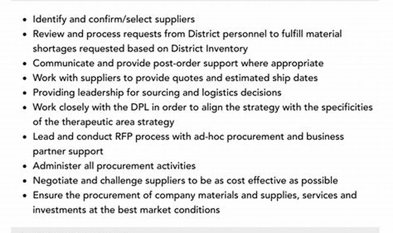 Top Aerospace Buyer Job Description + Guide | Innovating the Future of Flight with Reliable Aviation Solutions