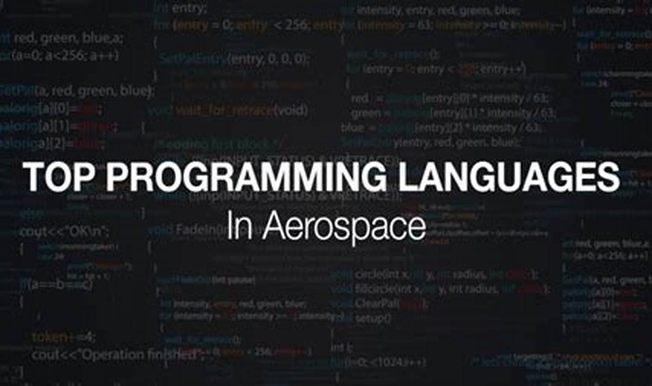 Top Language: Best Programming for Aerospace Engineering Today Innovating the Future of Flight with Reliable Aviation Solutions Top Language: Best Programming for Aerospace Engineering Today | Innovating the Future of Flight with Reliable Aviation Solutions