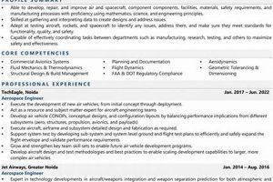 Ace Your Aerospace Design Engineer Resume: Guide & Tips | Innovating the Future of Flight with Reliable Aviation Solutions