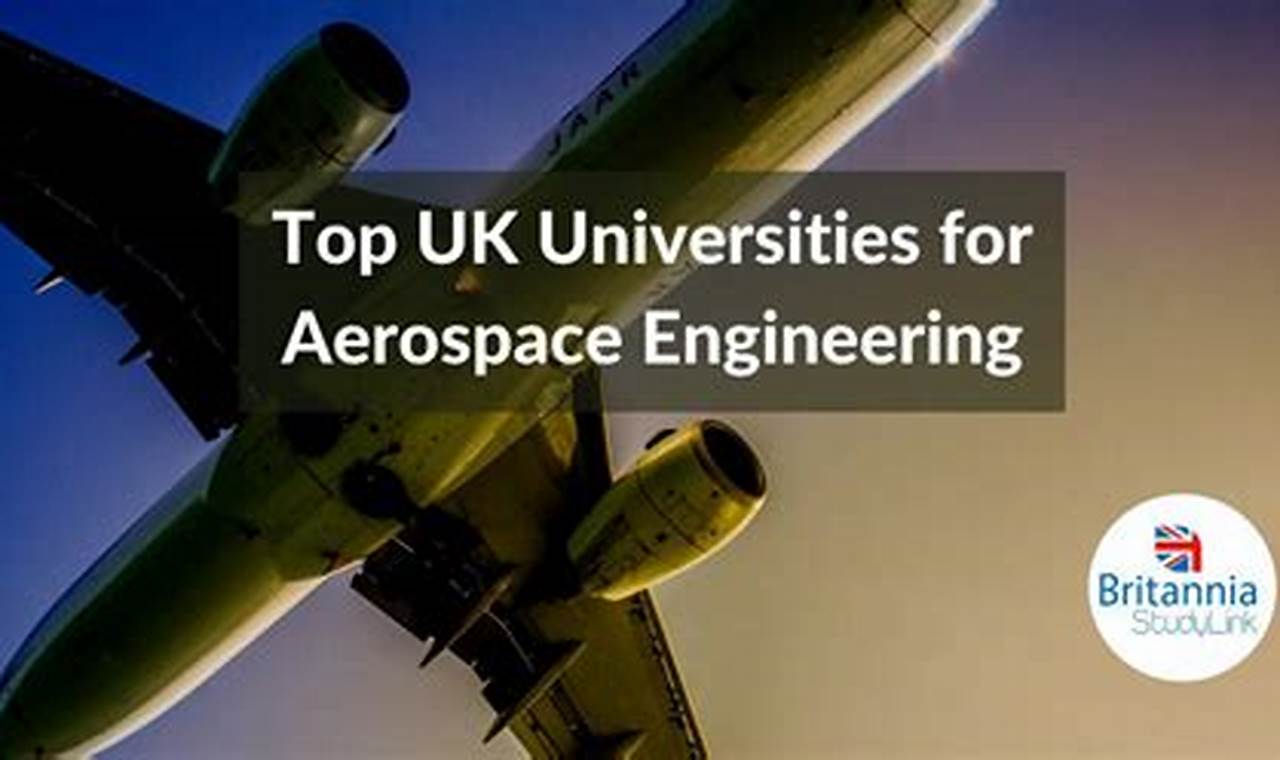 UK Aerospace Engineering Ranking: Find the Best University! | Innovating the Future of Flight with Reliable Aviation Solutions