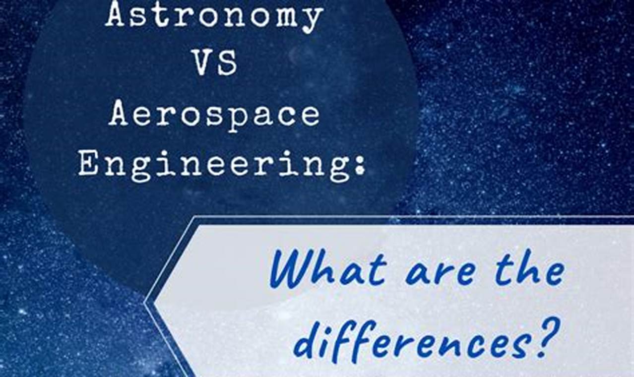 Astronomy vs Aerospace Engineering: Career Paths to Space Innovating the Future of Flight with Reliable Aviation Solutions Astronomy vs Aerospace Engineering: Career Paths to Space | Innovating the Future of Flight with Reliable Aviation Solutions