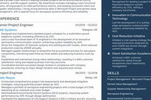 Boost Your Aerospace Career: Engineer CV Guide | Innovating the Future of Flight with Reliable Aviation Solutions