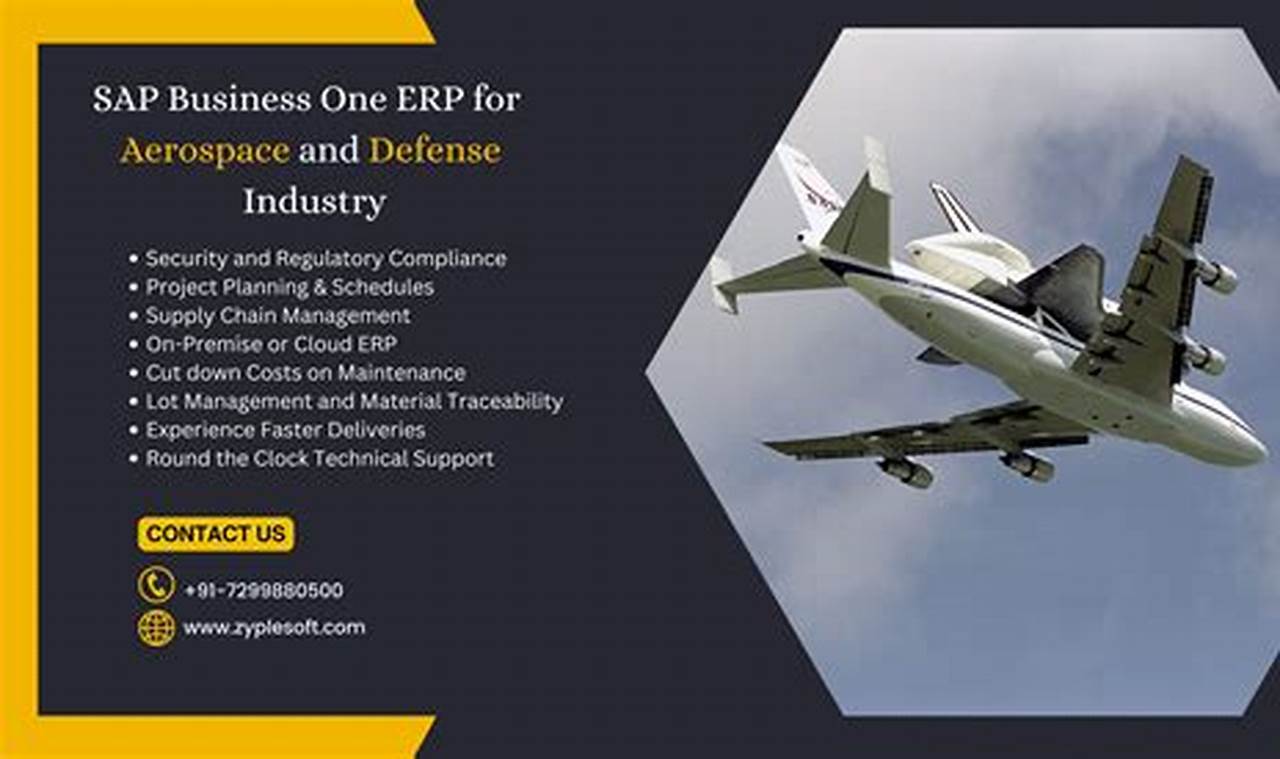 ERP for Aerospace & Defence: Software Solutions Innovating the Future of Flight with Reliable Aviation Solutions ERP for Aerospace & Defence: Software Solutions | Innovating the Future of Flight with Reliable Aviation Solutions